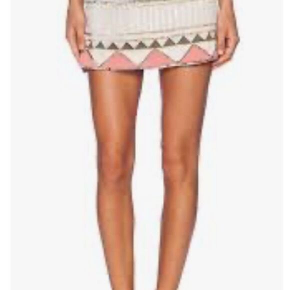 SANCTUARY Sequin Geometric Skirt Size S - Picture 8 of 8